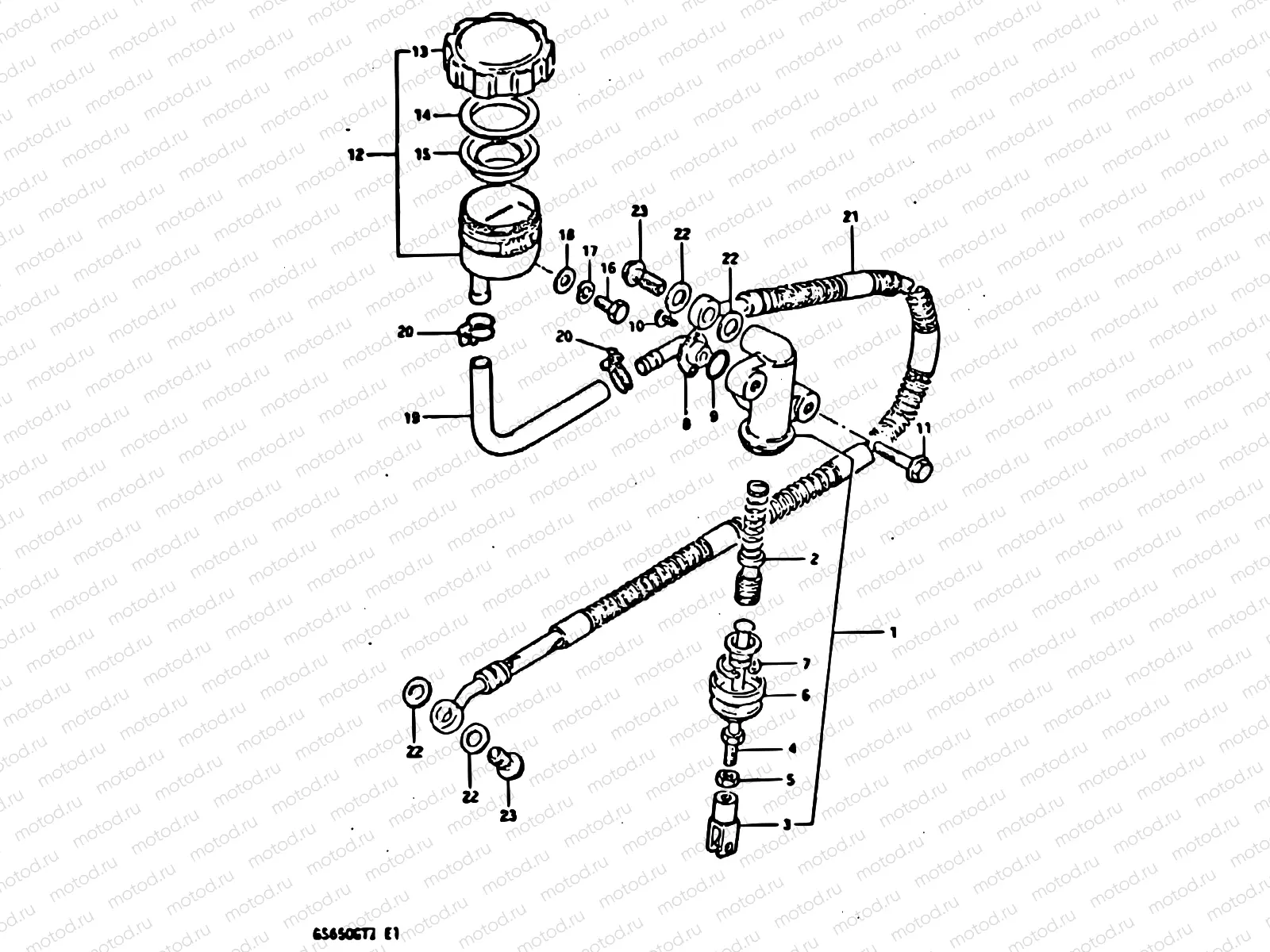 80 - REAR MASTER CYLINDER