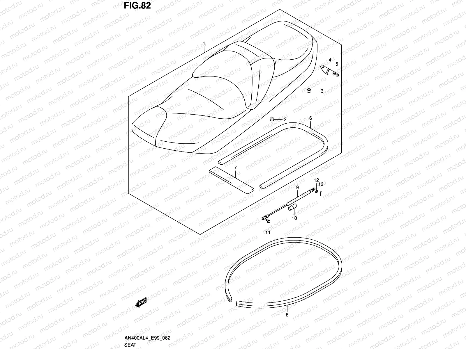 82 - SEAT (AN400AL4 E99)