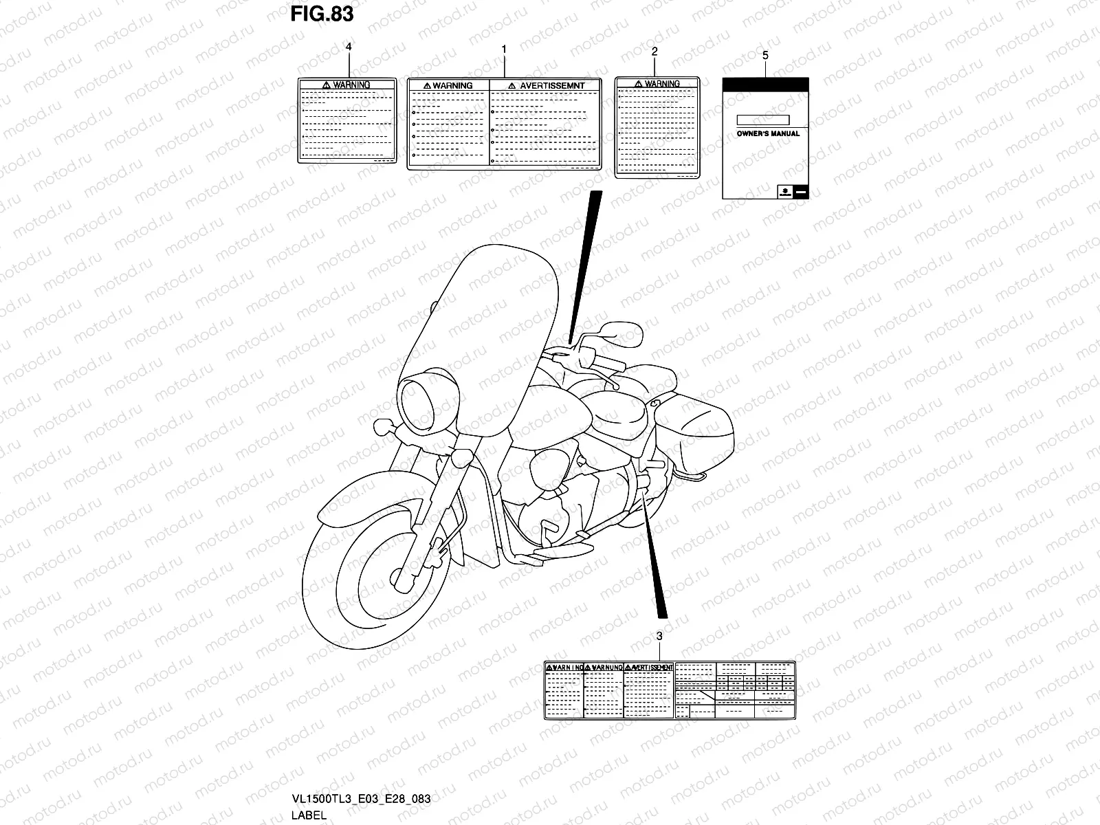 83 - LABEL (VL1500TL3 E28)