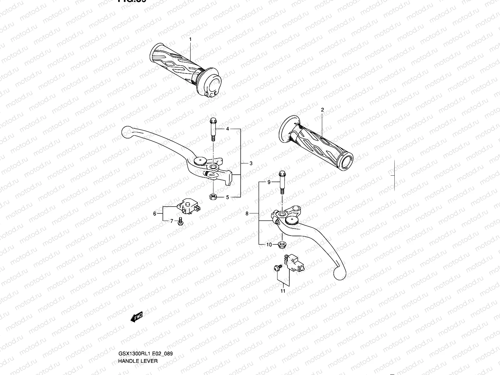 89 - HANDLE LEVER