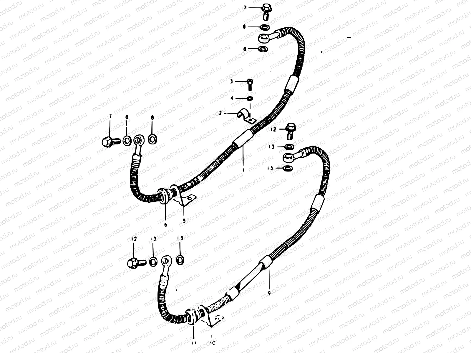 89 - REAR BRAKE HOSE