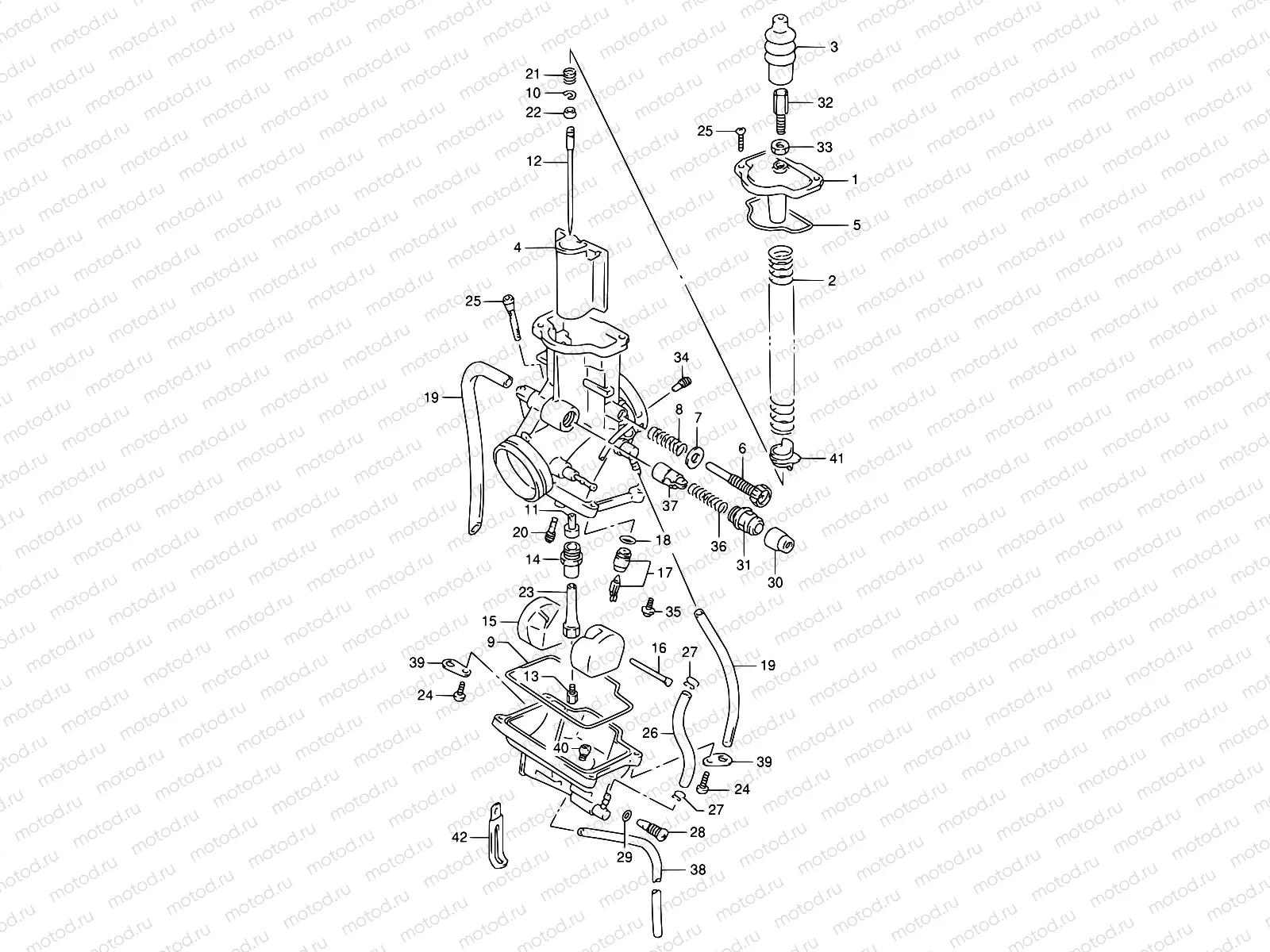 8A - CARBURETOR (MODEL N/P/R : E15,E18)