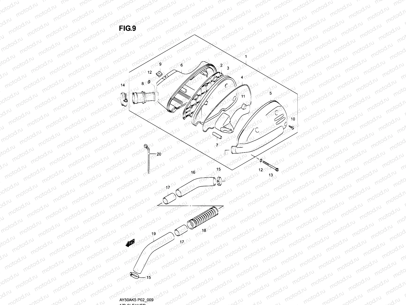 9 - AIR CLEANER