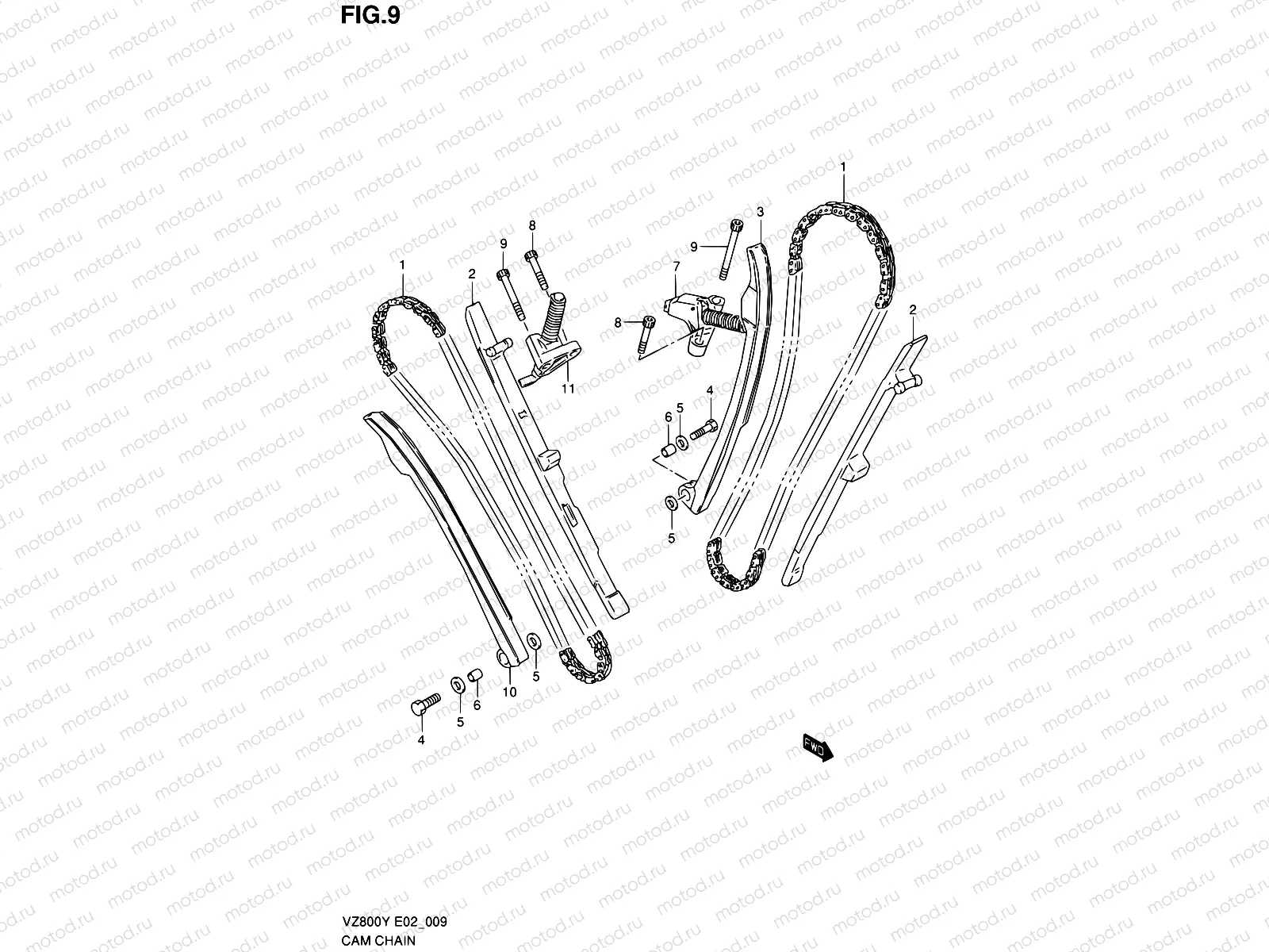 9 - CAM CHAIN
