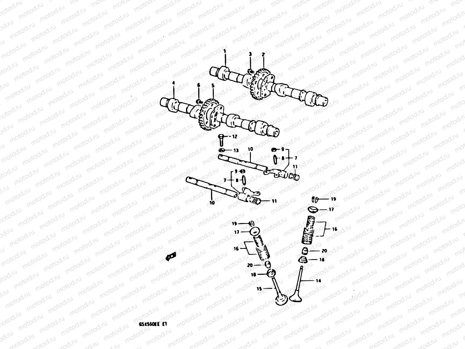 9 - CAM SHAFT - VALVE