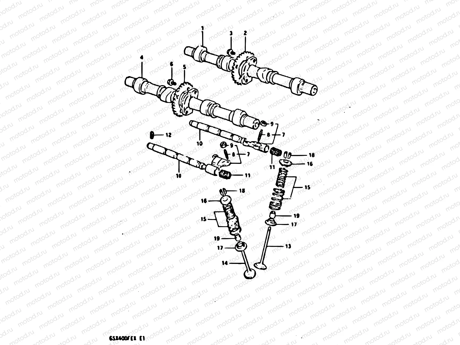 9 - CAM SHAFT - VALVE