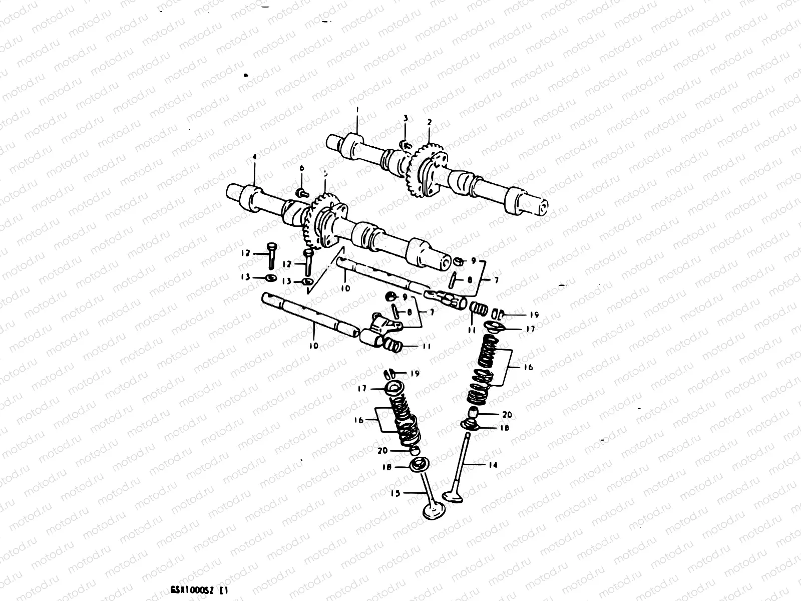 9 - CAM SHAFT - VALVE