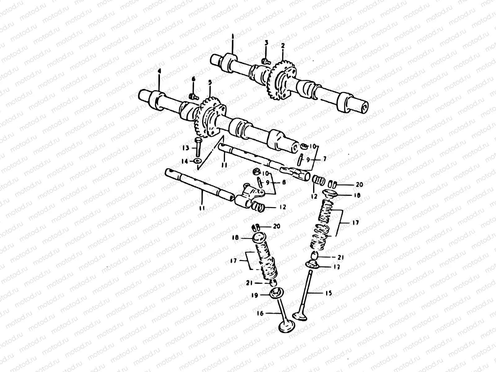 9 - CAM SHAFT - VALVE
