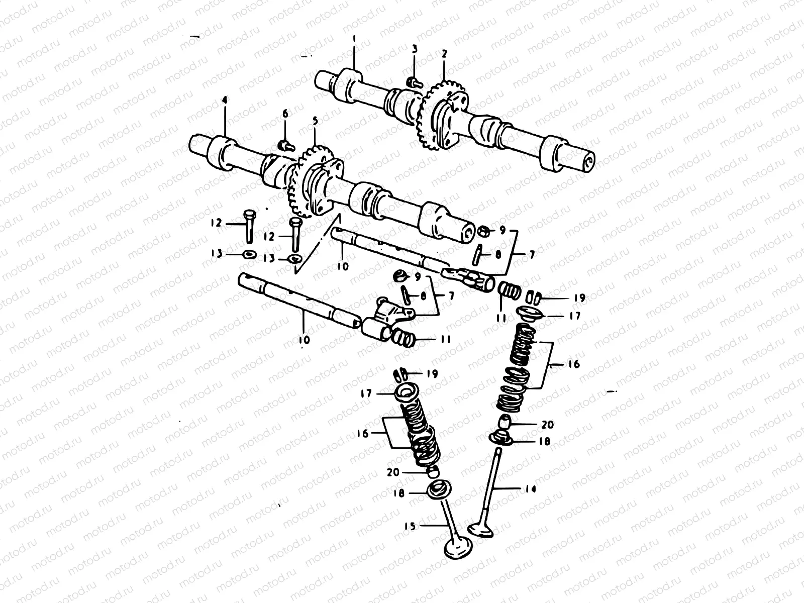 9 - CAM SHAFT - VALVE