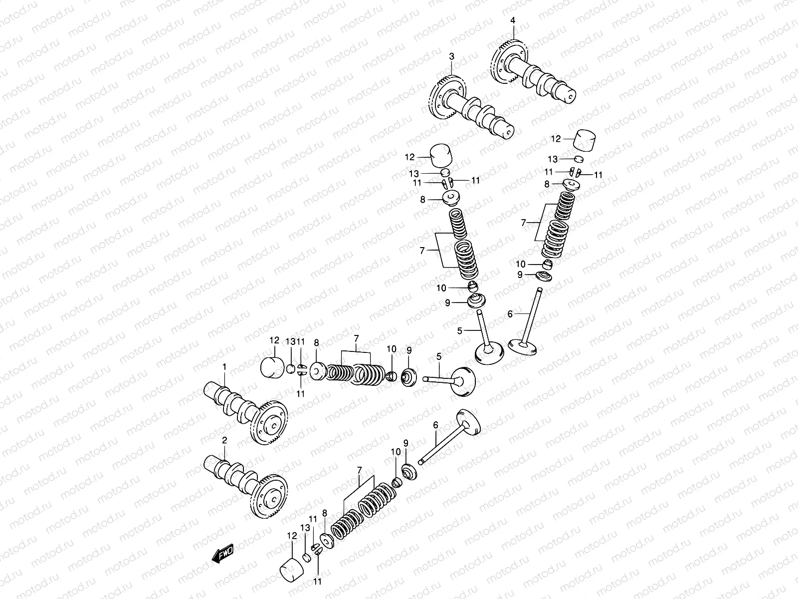 9 - CAMSHAFT / VALVE