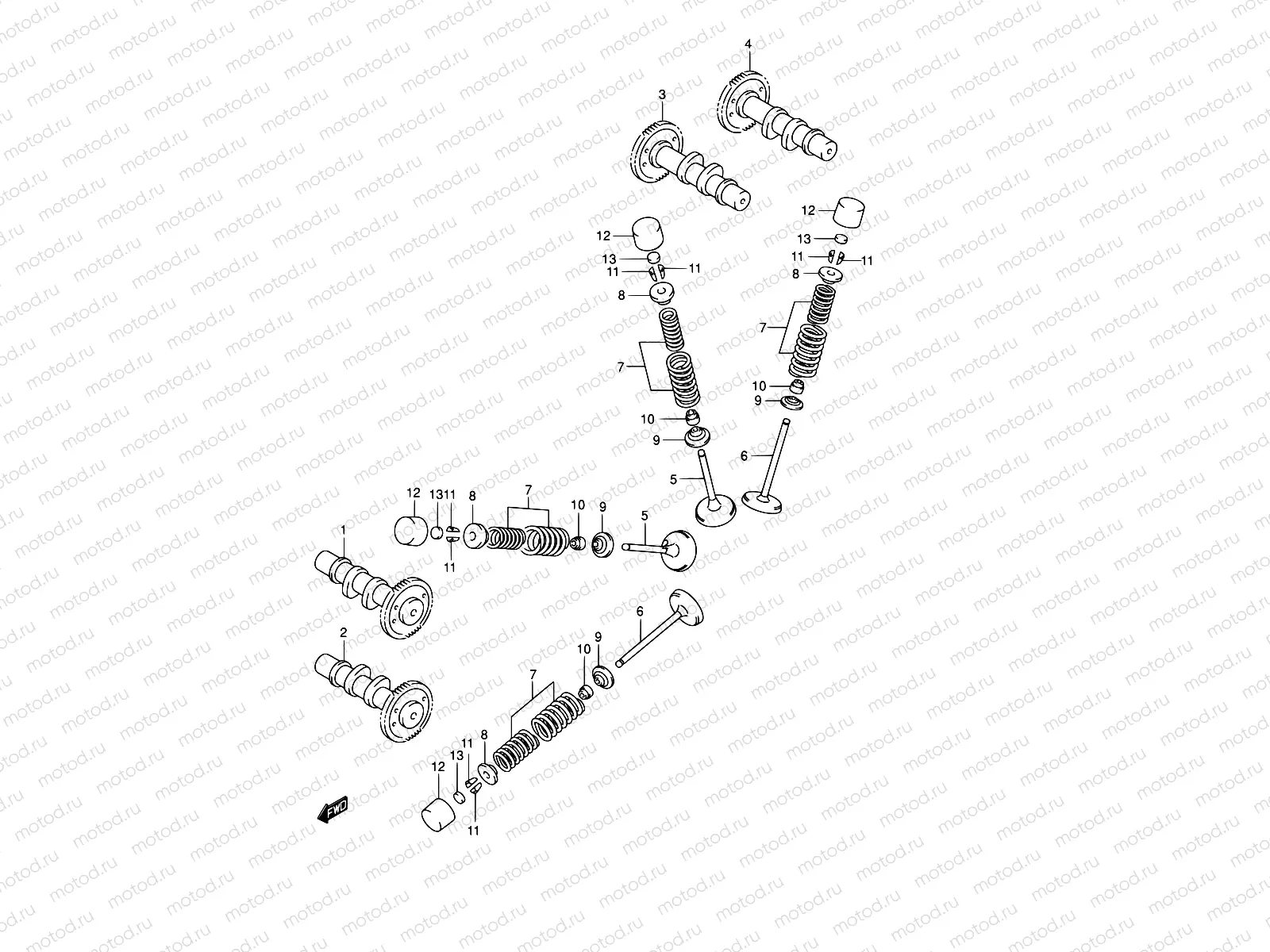 9 - CAMSHAFT / VALVE