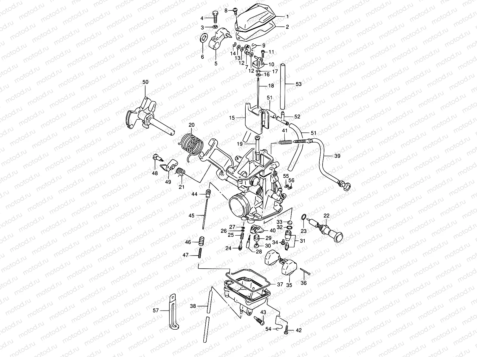9 - CARBURETOR (MODEL L/M/N/P)