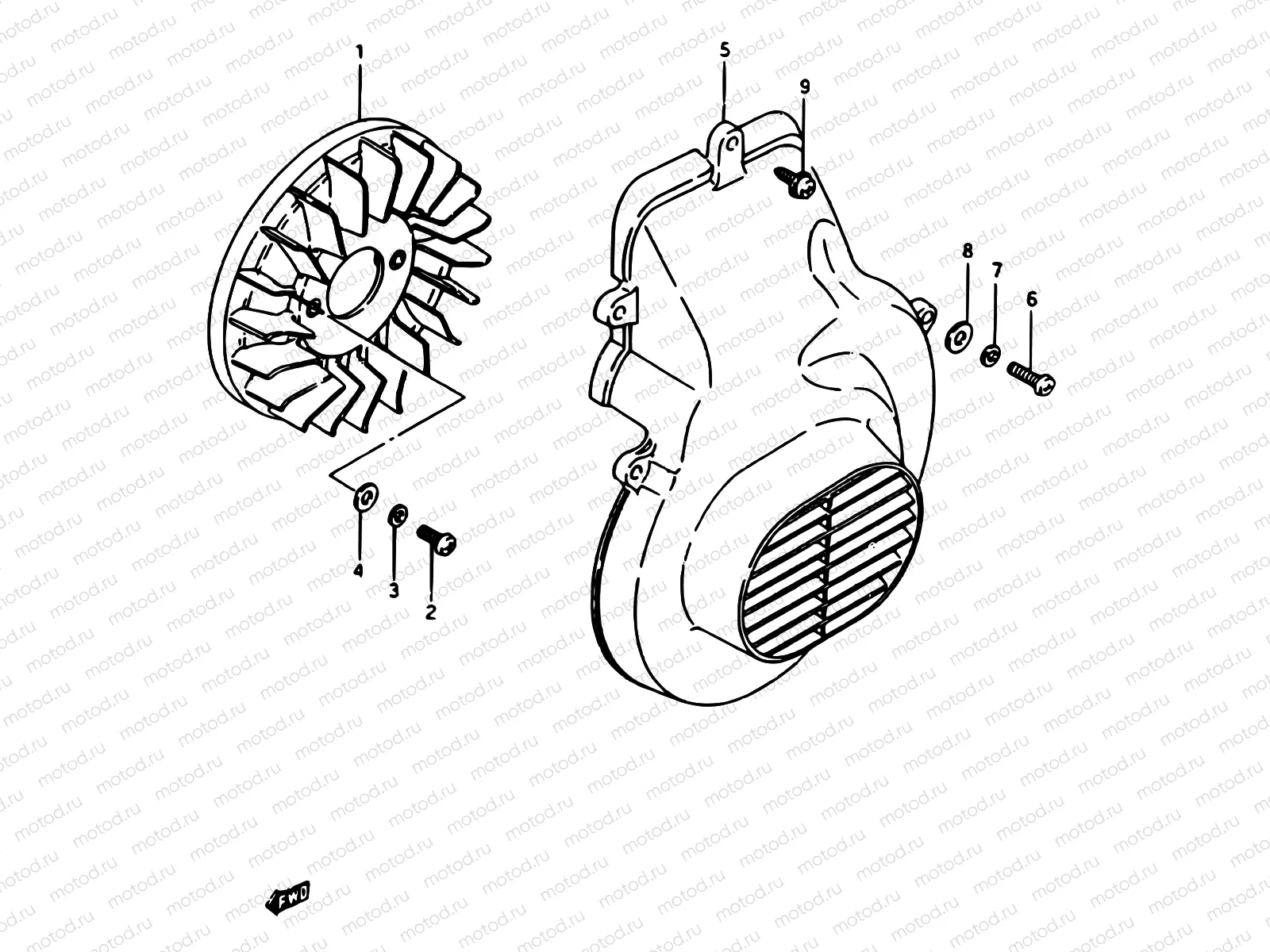 9 - COOLING FAN