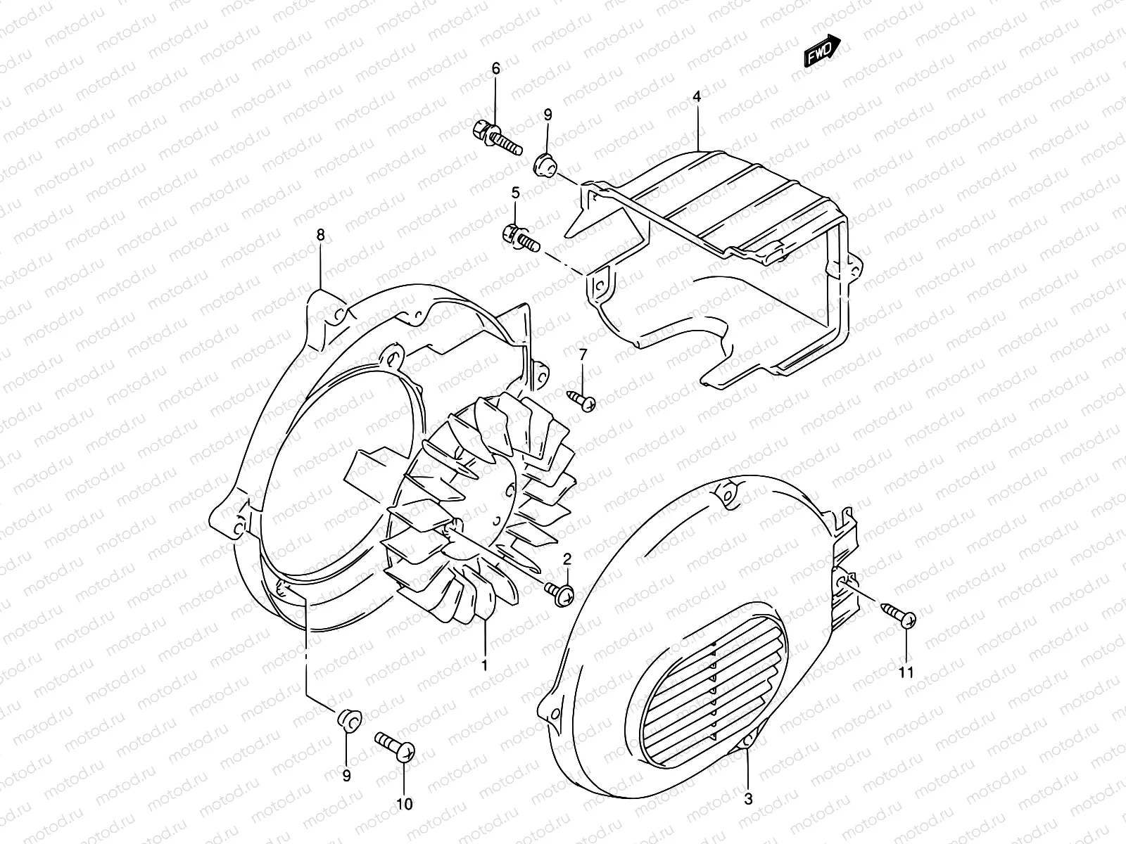9 - COOLING FAN