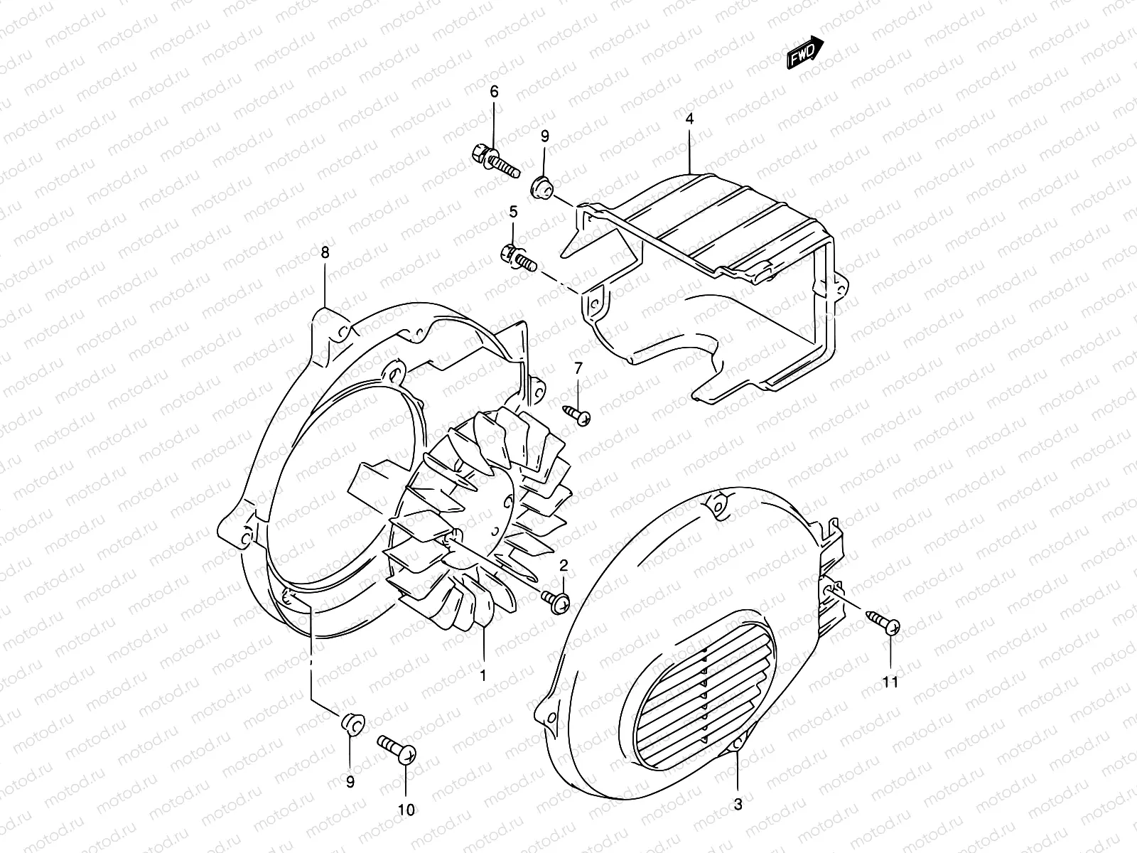 9 - COOLING FAN