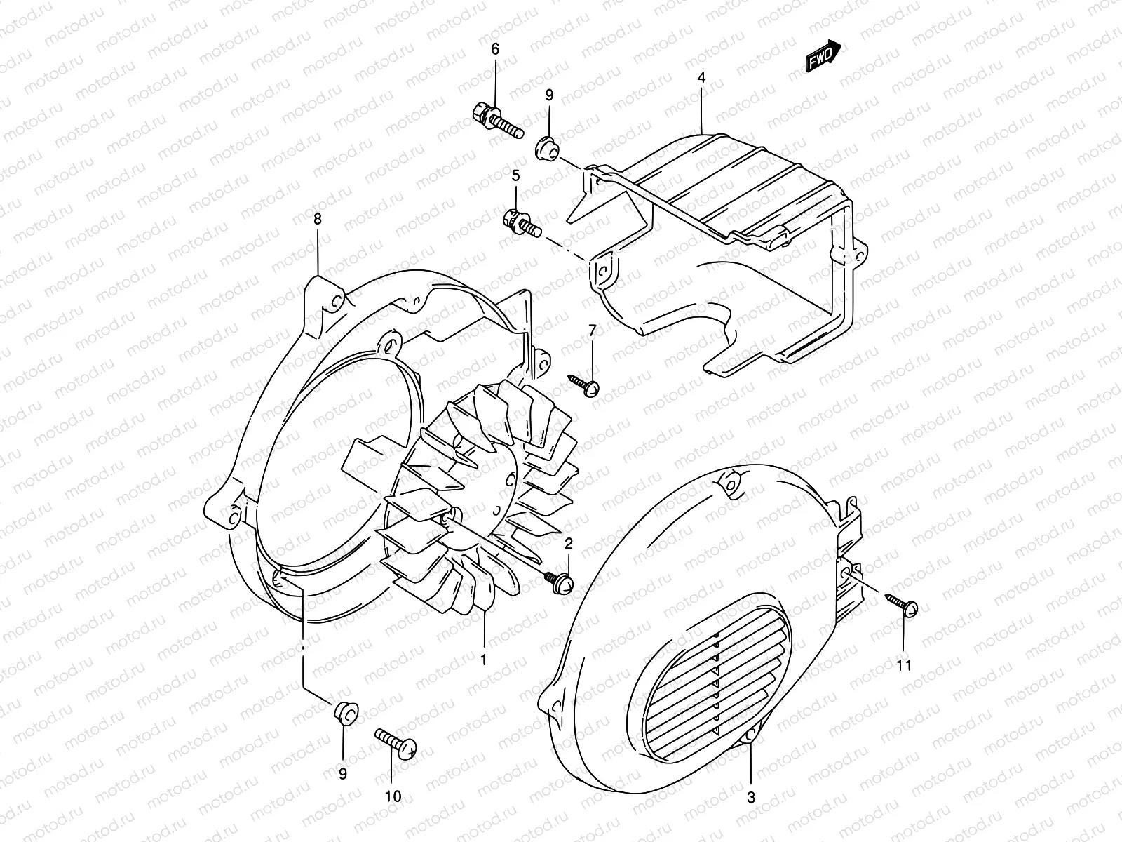 9 - COOLING FAN