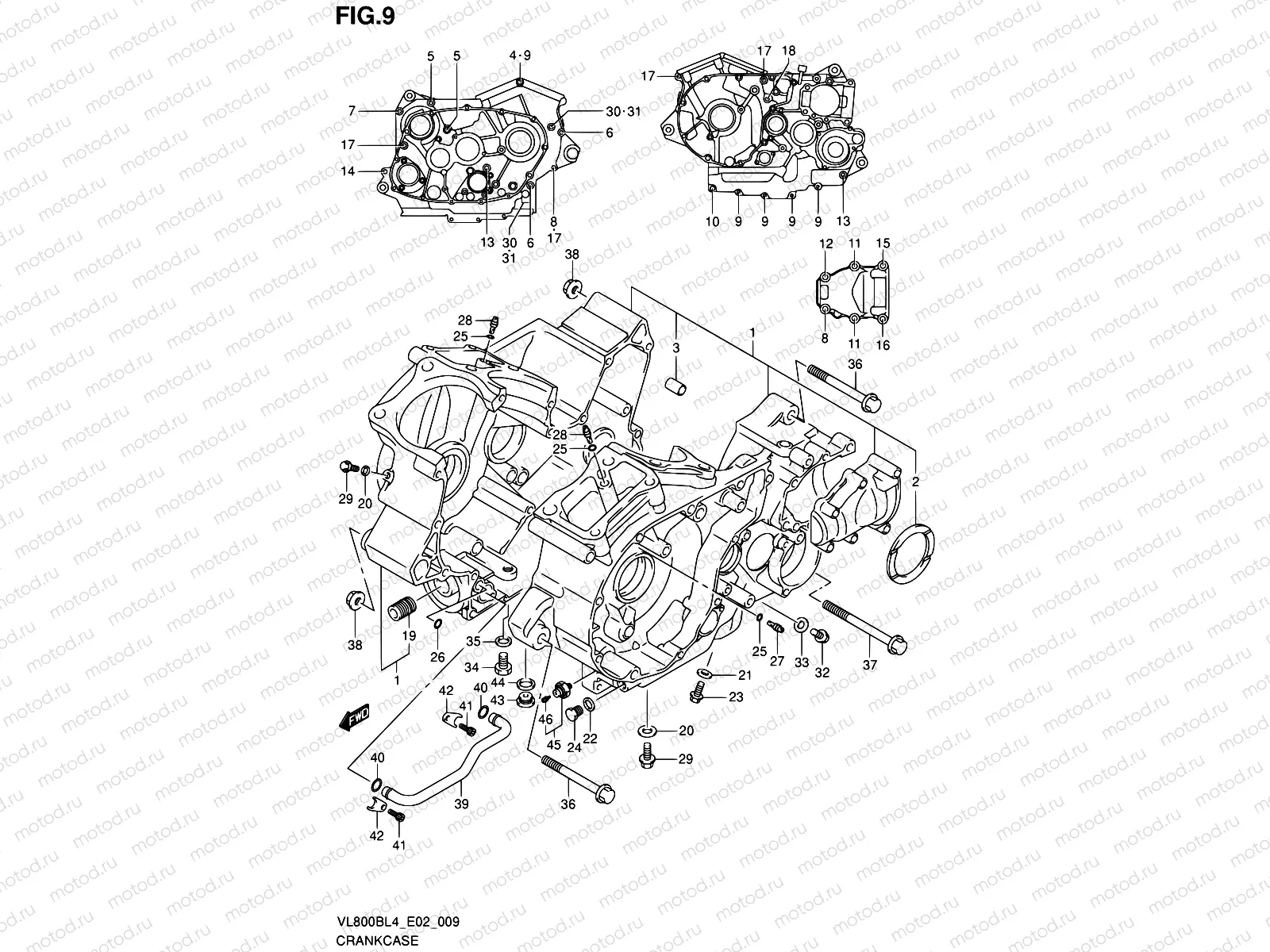 9 - CRANKCASE