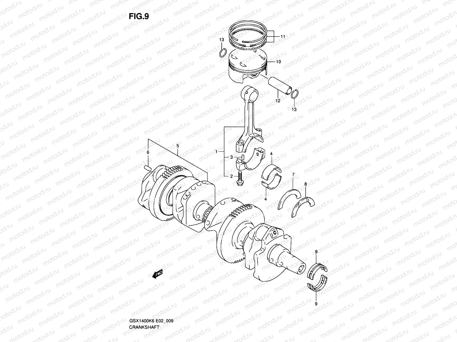 9 - CRANKSHAFT
