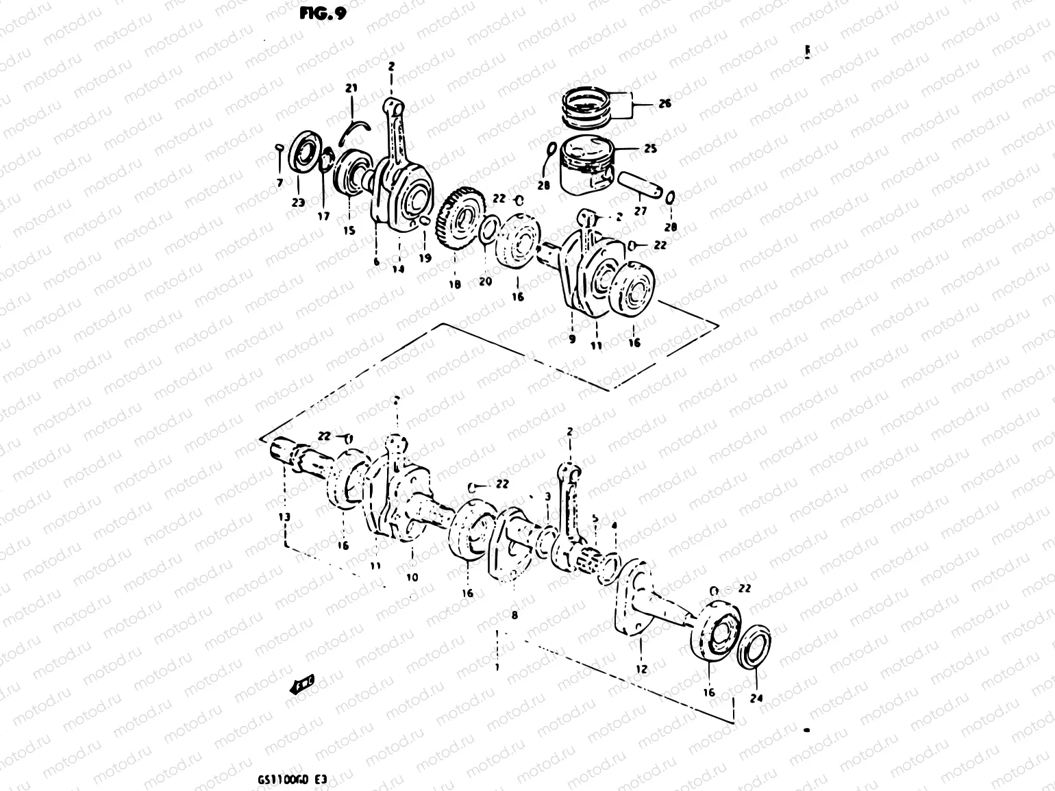 9 - CRANKSHAFT