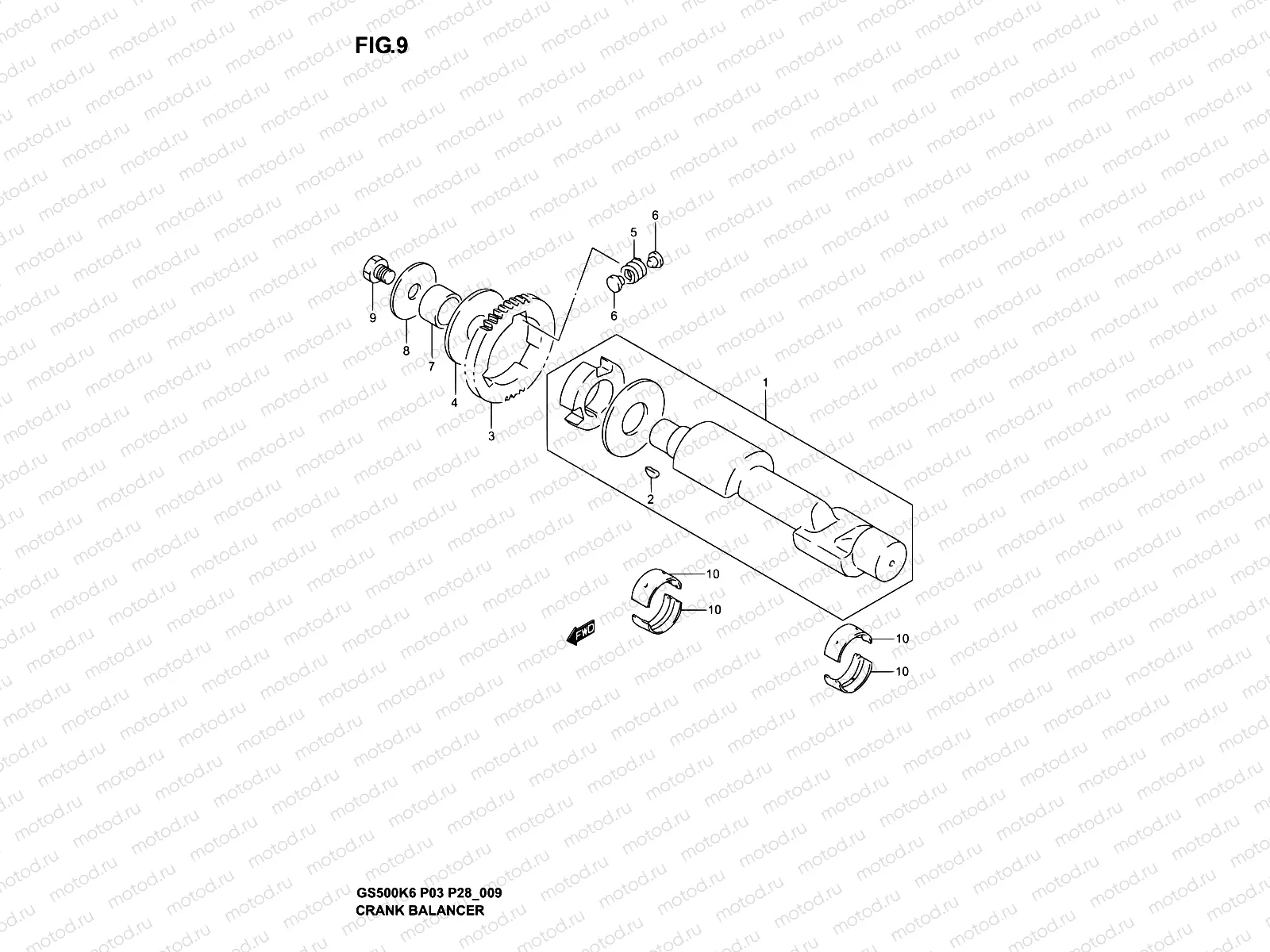 9 - CRANKSHAFT BALANCER