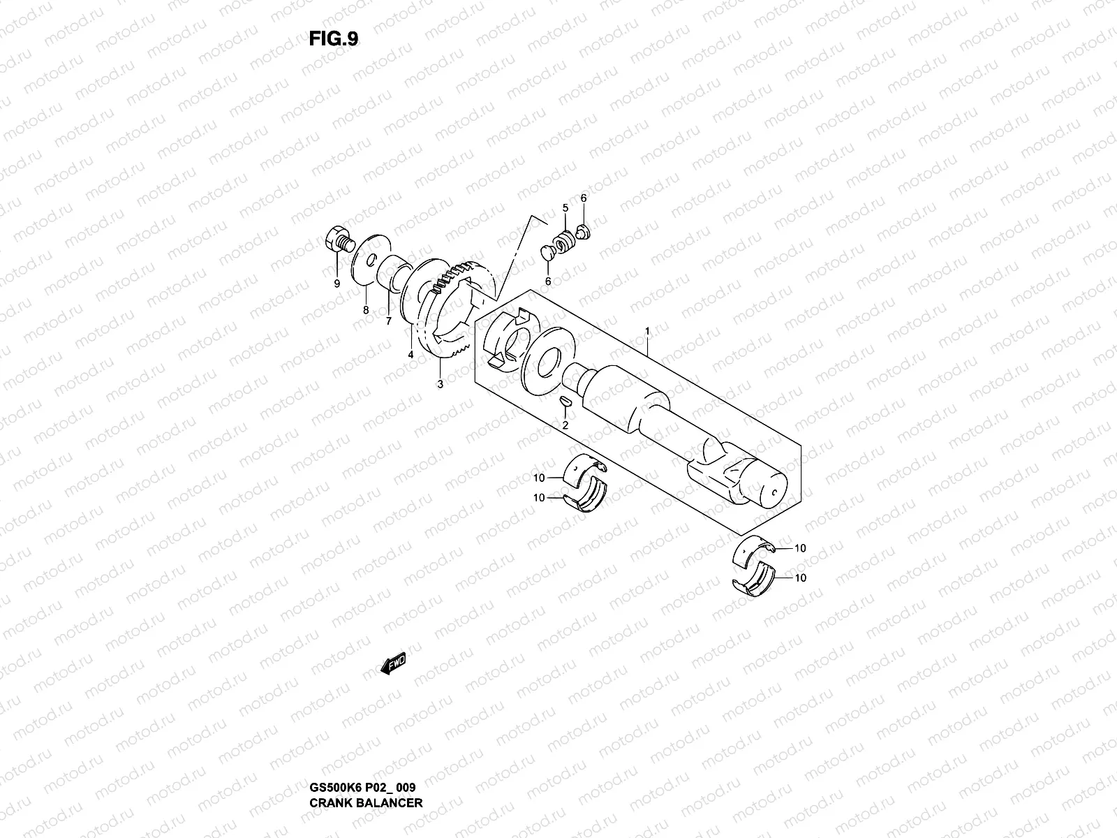 9 - CRANKSHAFT BALANCER