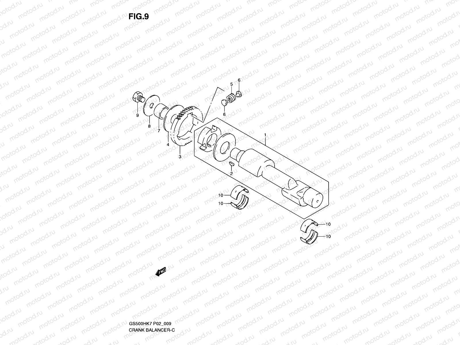 9 - CRANKSHAFT BALANCER