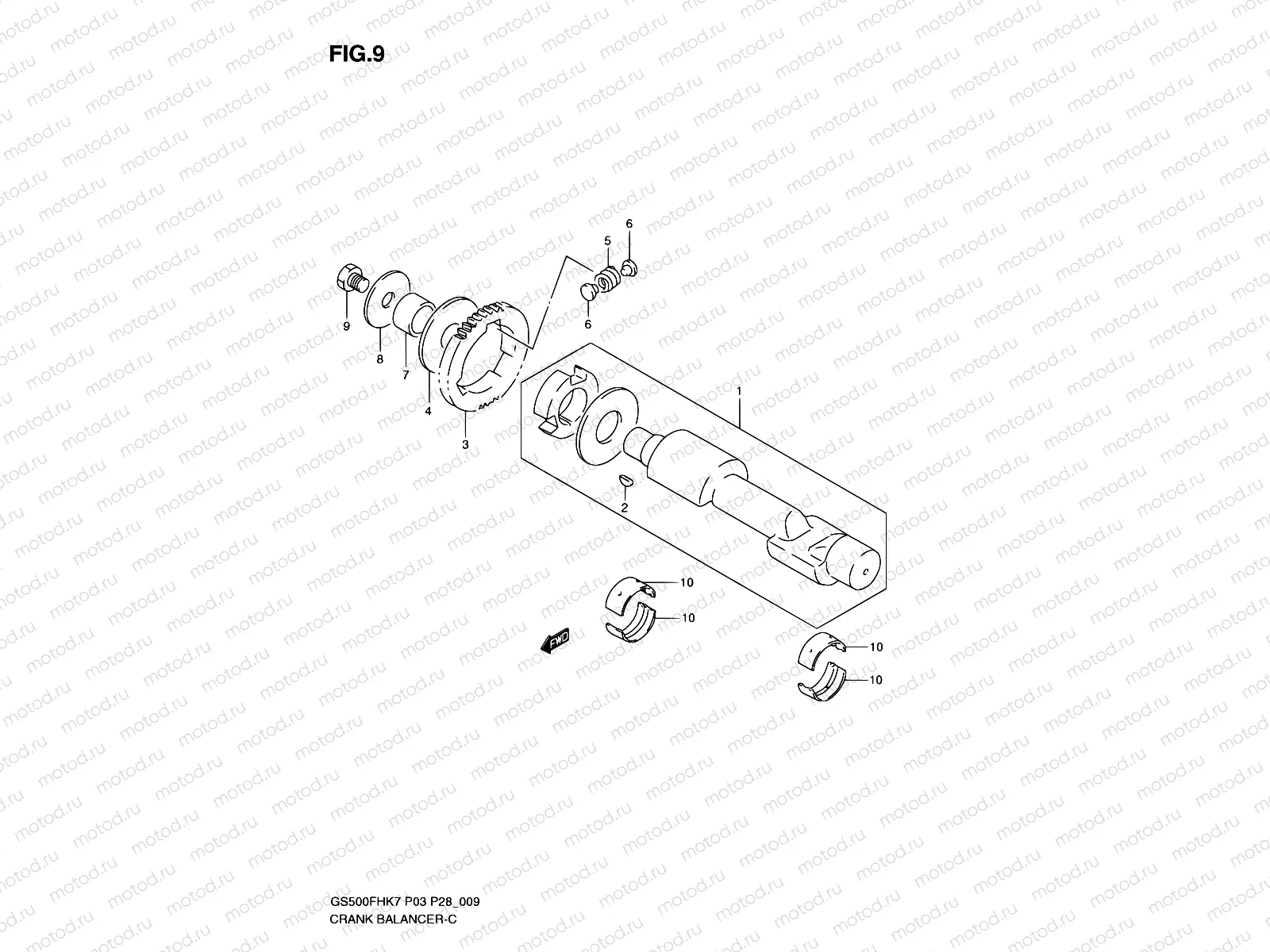 9 - CRANKSHAFT BALANCER