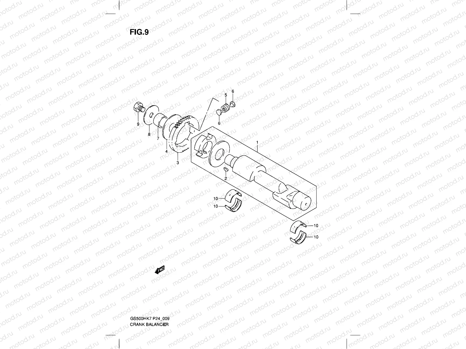 9 - CRANKSHAFT BALANCER