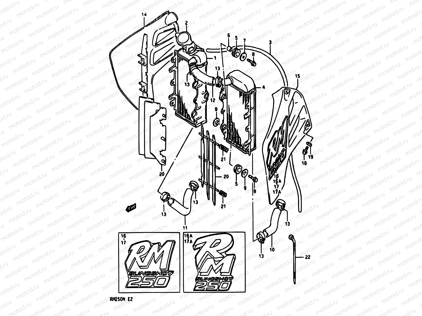 9 - RADIATOR (MODEL K/L)