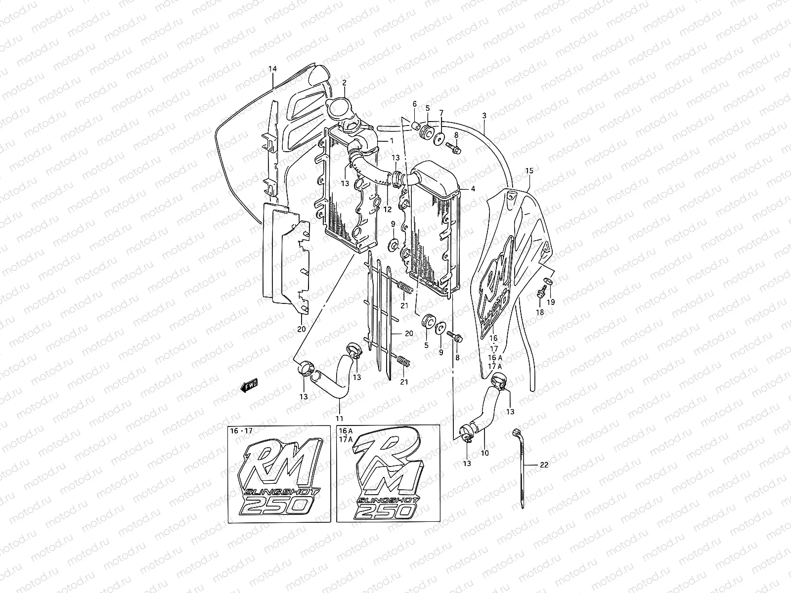 9 - RADIATOR (MODEL K/L)