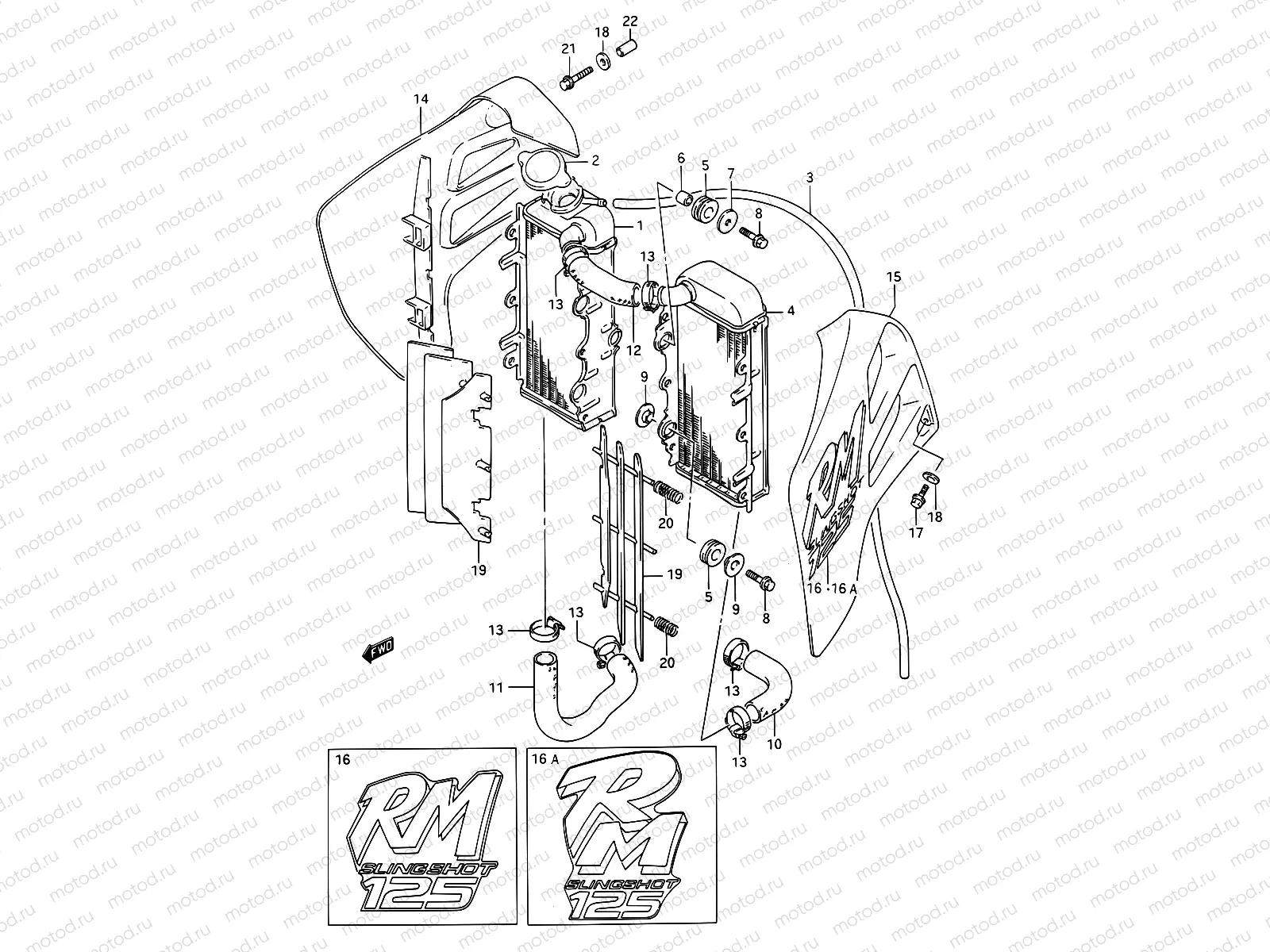 9 - RADIATOR (MODEL K/L)