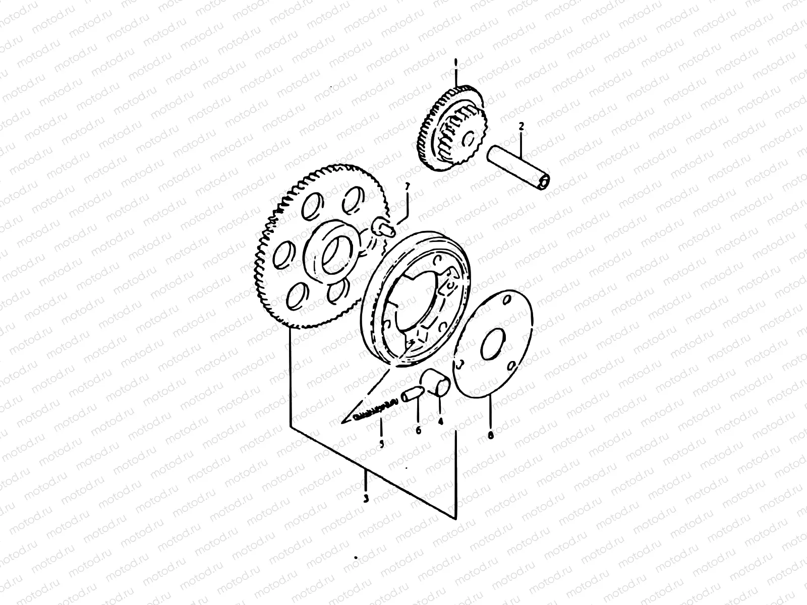 9 - STARTER CLUTCH