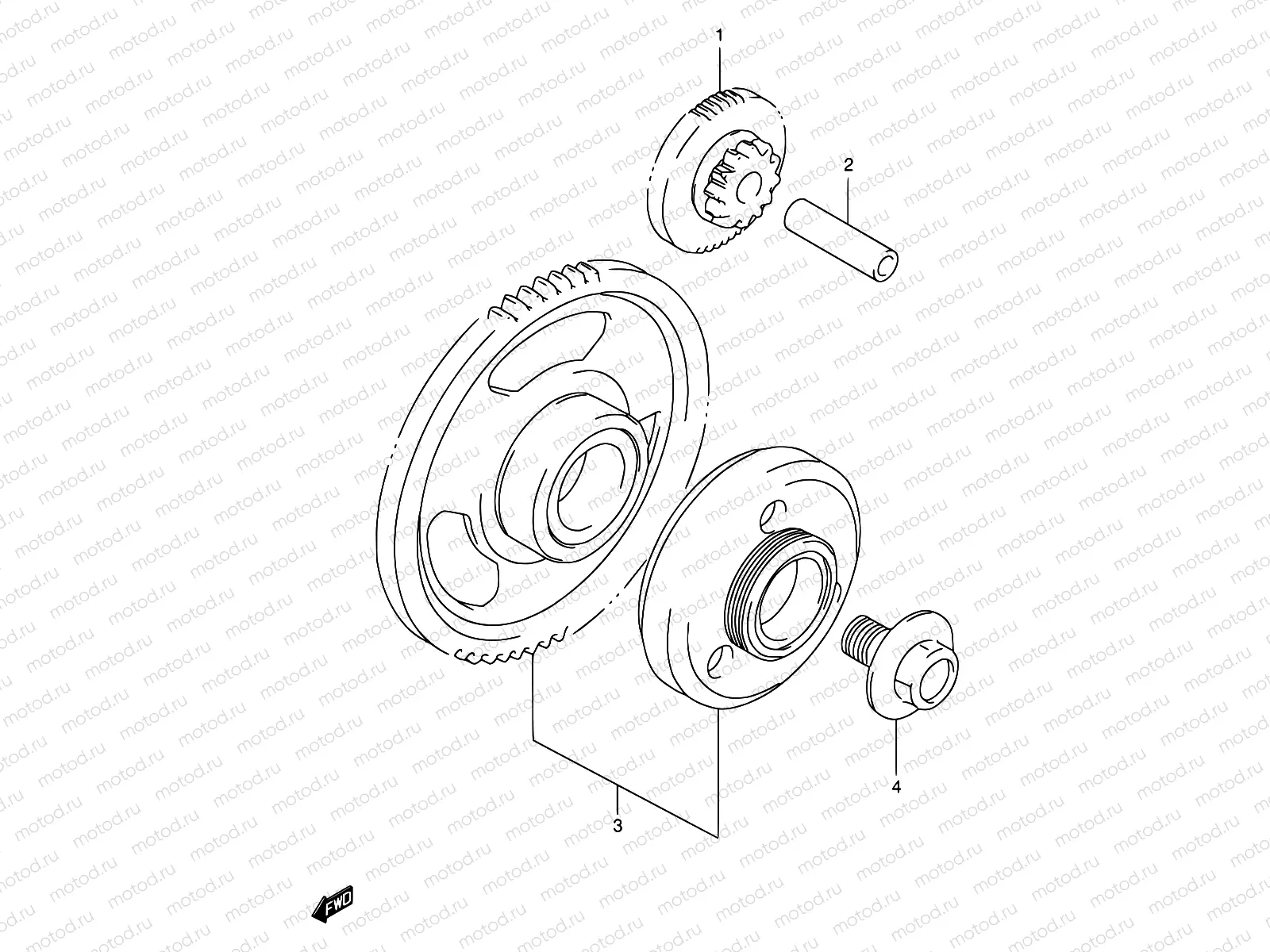 9 - STARTER CLUTCH