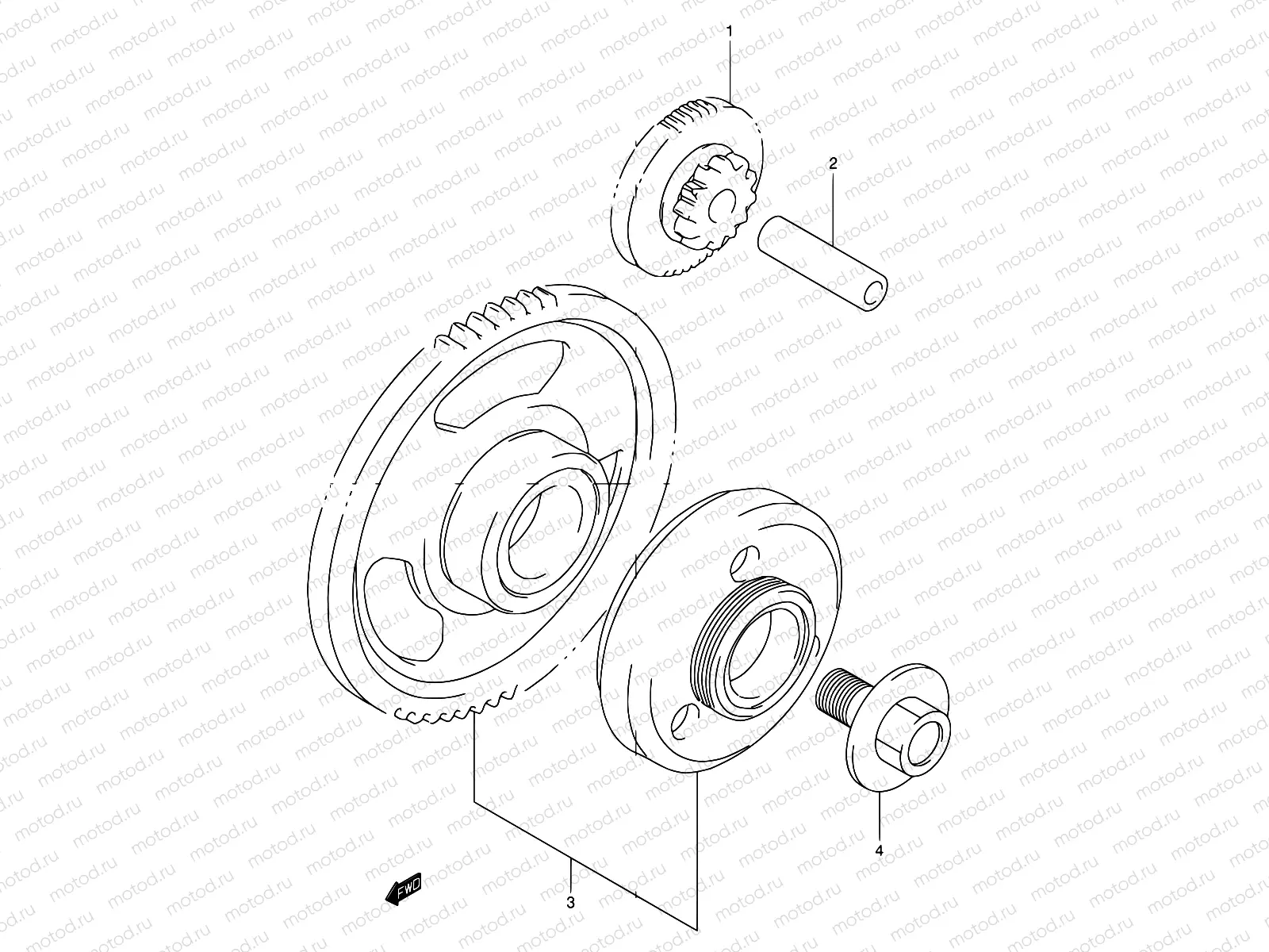 9 - STARTER CLUTCH