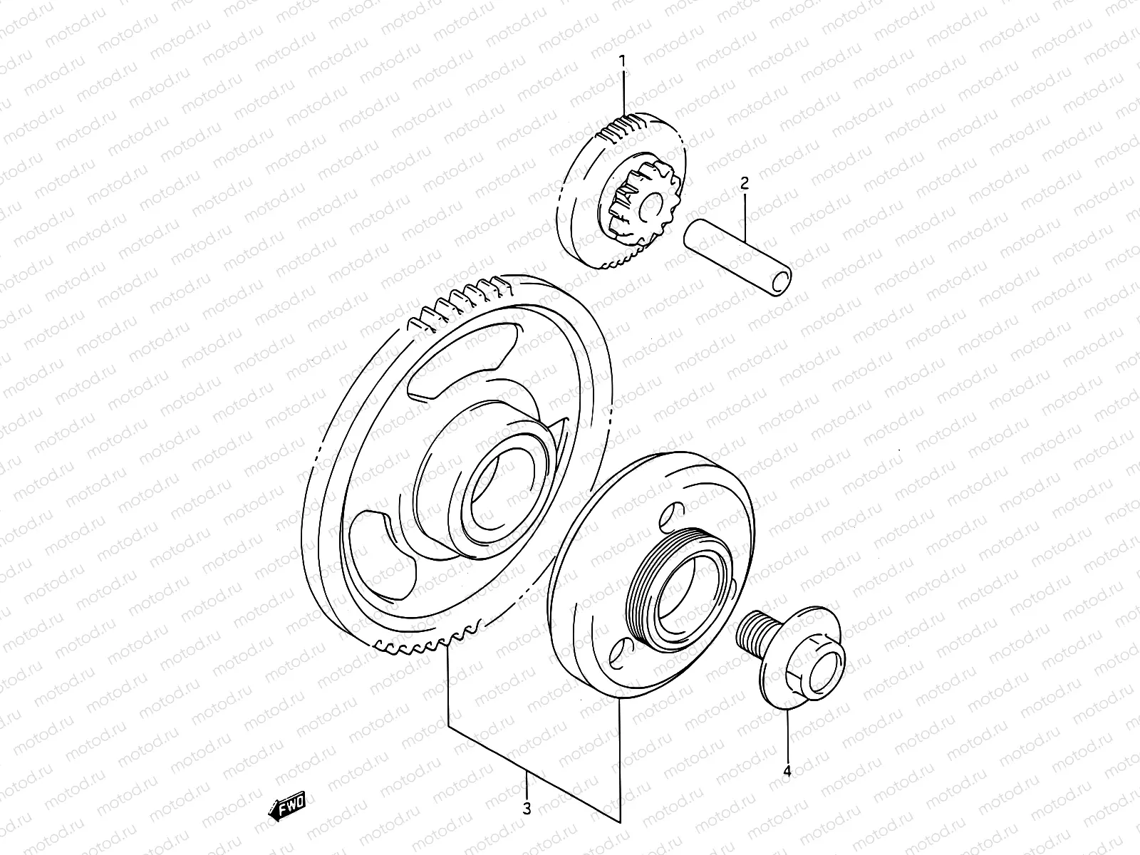 9 - STARTER CLUTCH