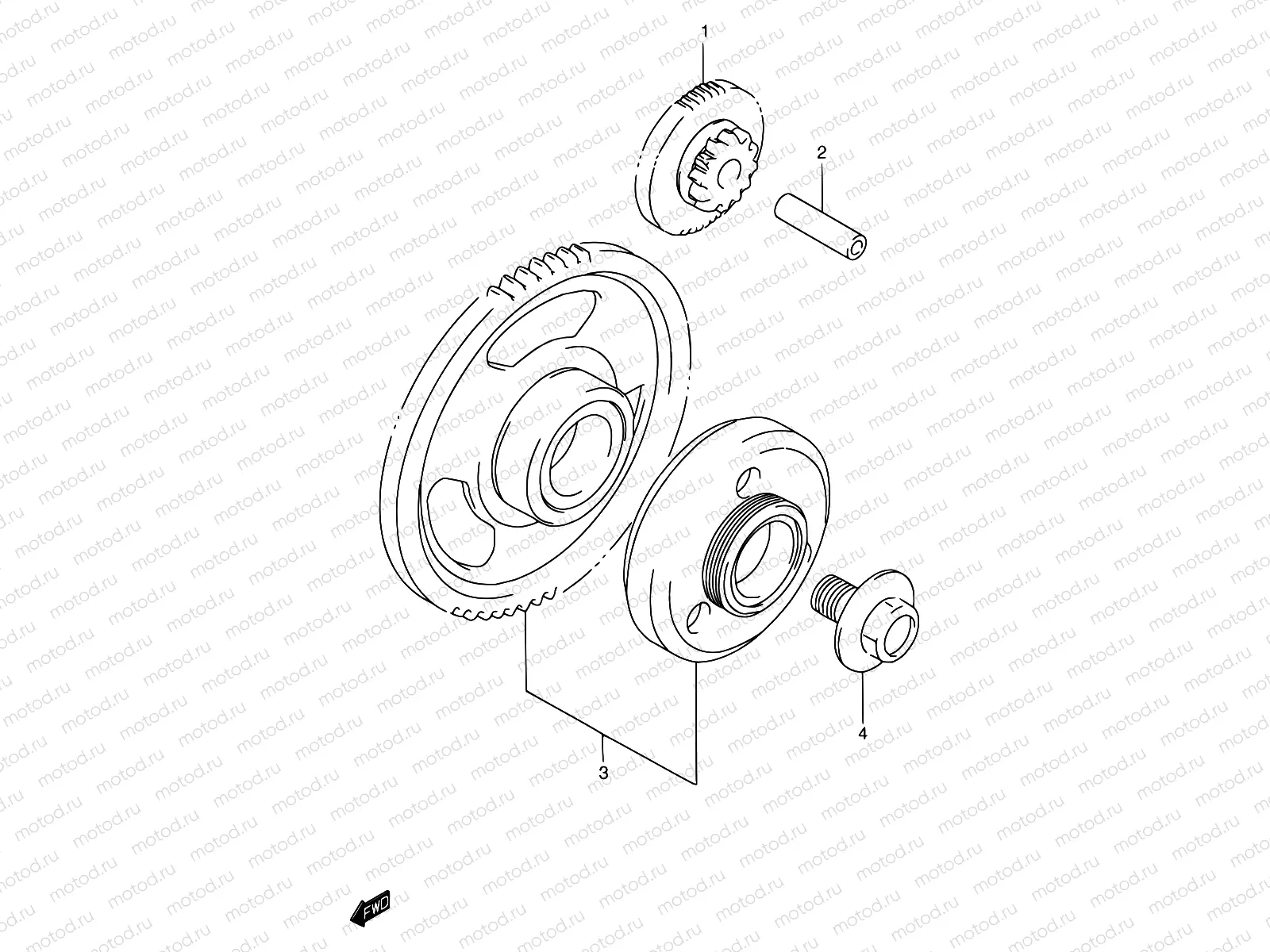 9 - STARTER CLUTCH