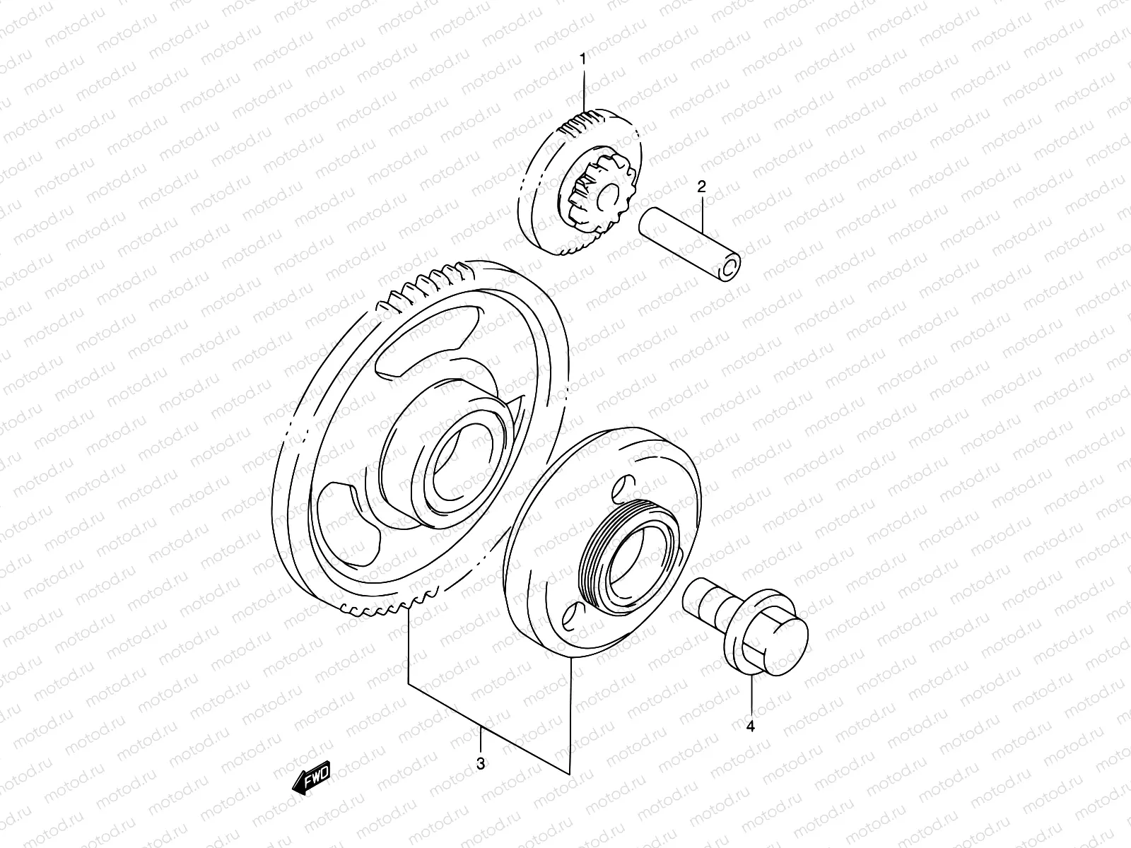 9 - STARTER CLUTCH