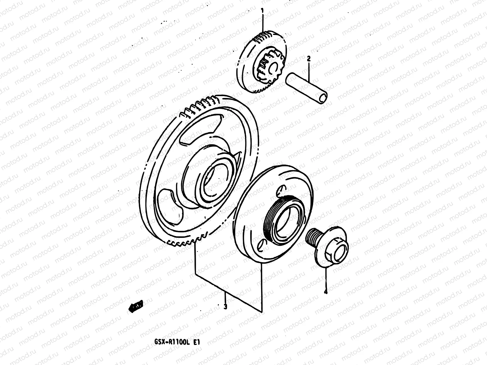 9 - STARTER CLUTCH