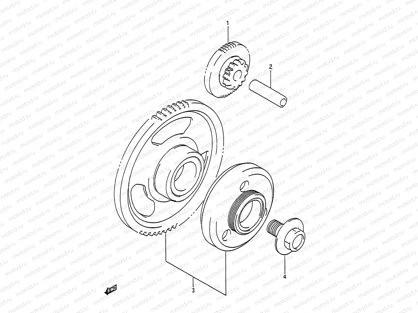 9 - STARTER CLUTCH