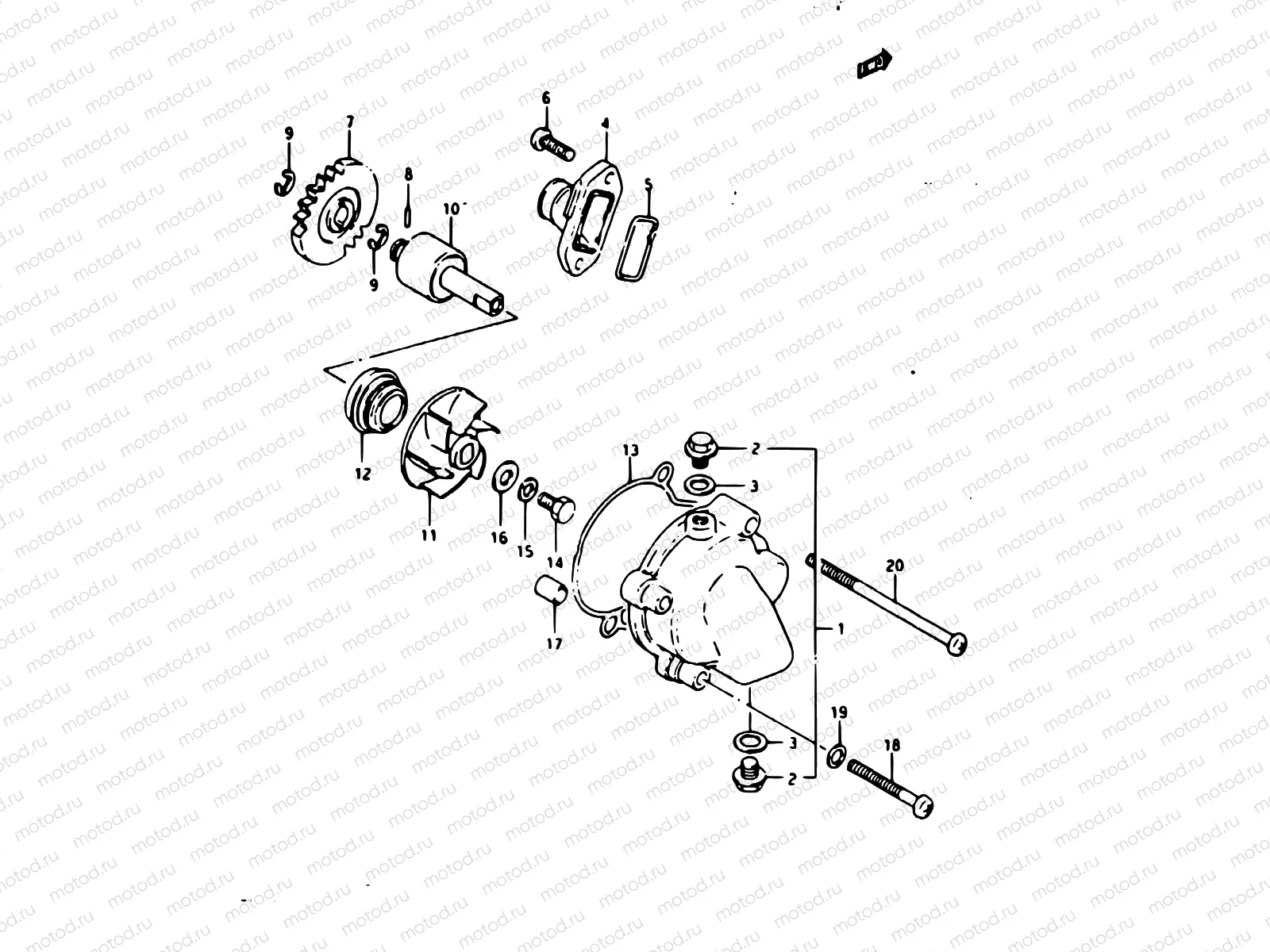 9 - WATER PUMP