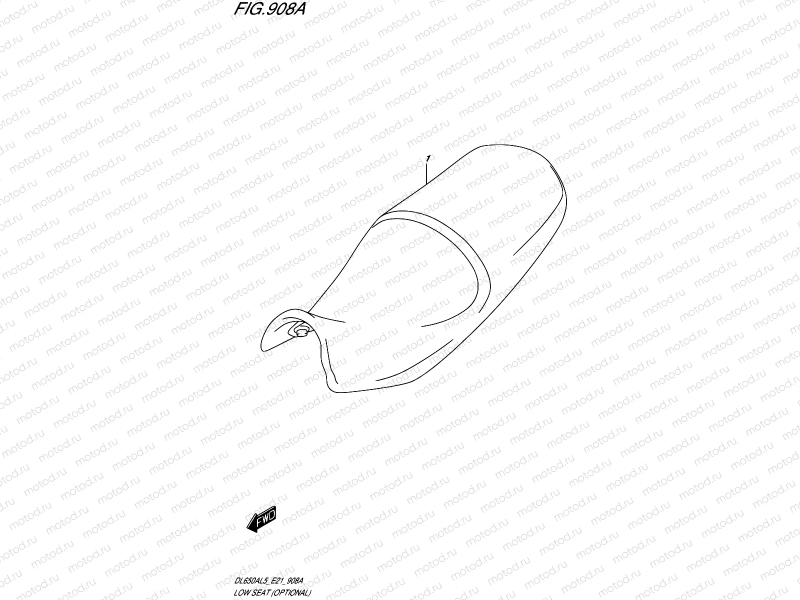 908A - LOW SEAT (OPTIONAL)