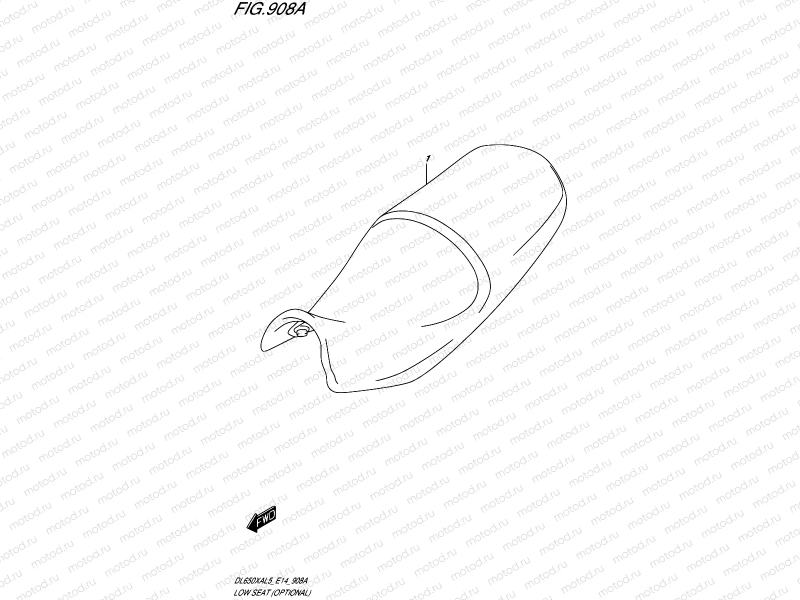 908A - LOW SEAT (OPTIONAL)