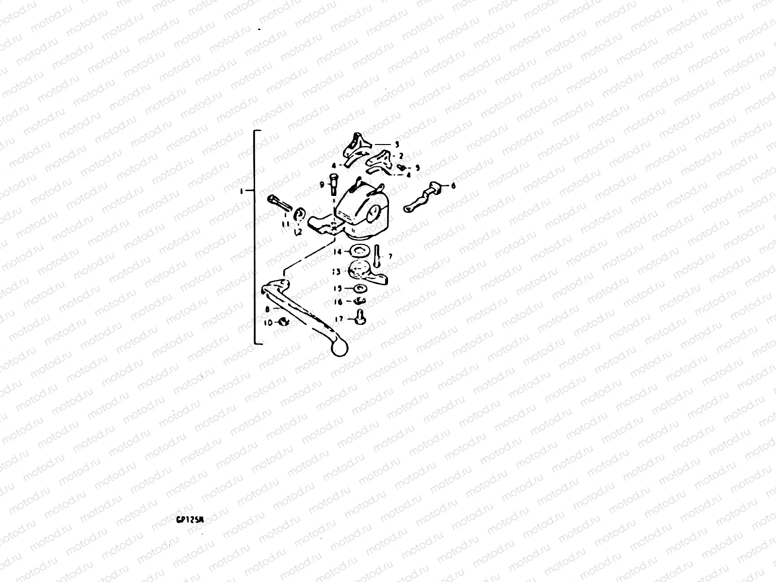 91 - LEFT HANDLE SWITCH