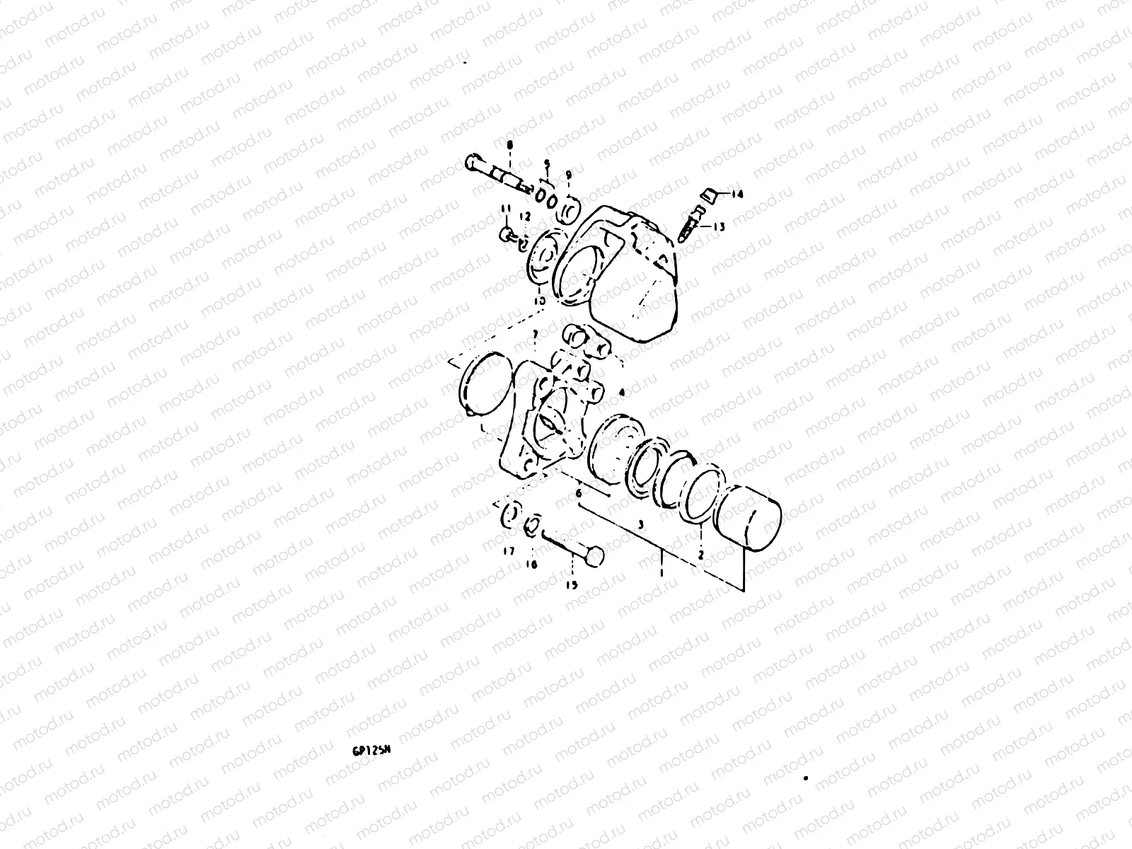 92 - CALIPERS (GP125C, GP125N)