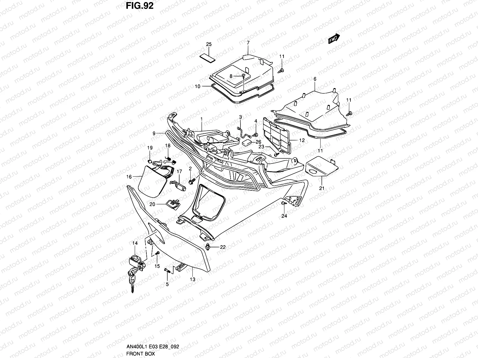 92 - FRONT BOX