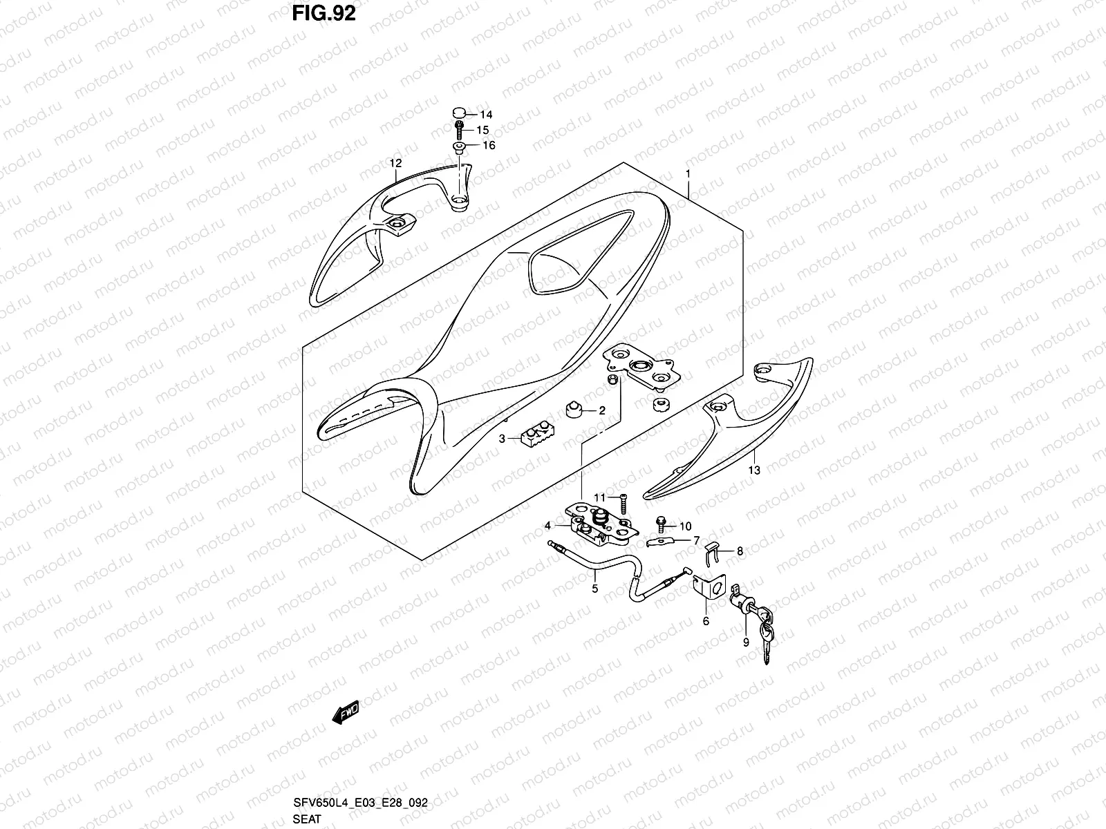92 - SEAT (SFV650L4 E33)