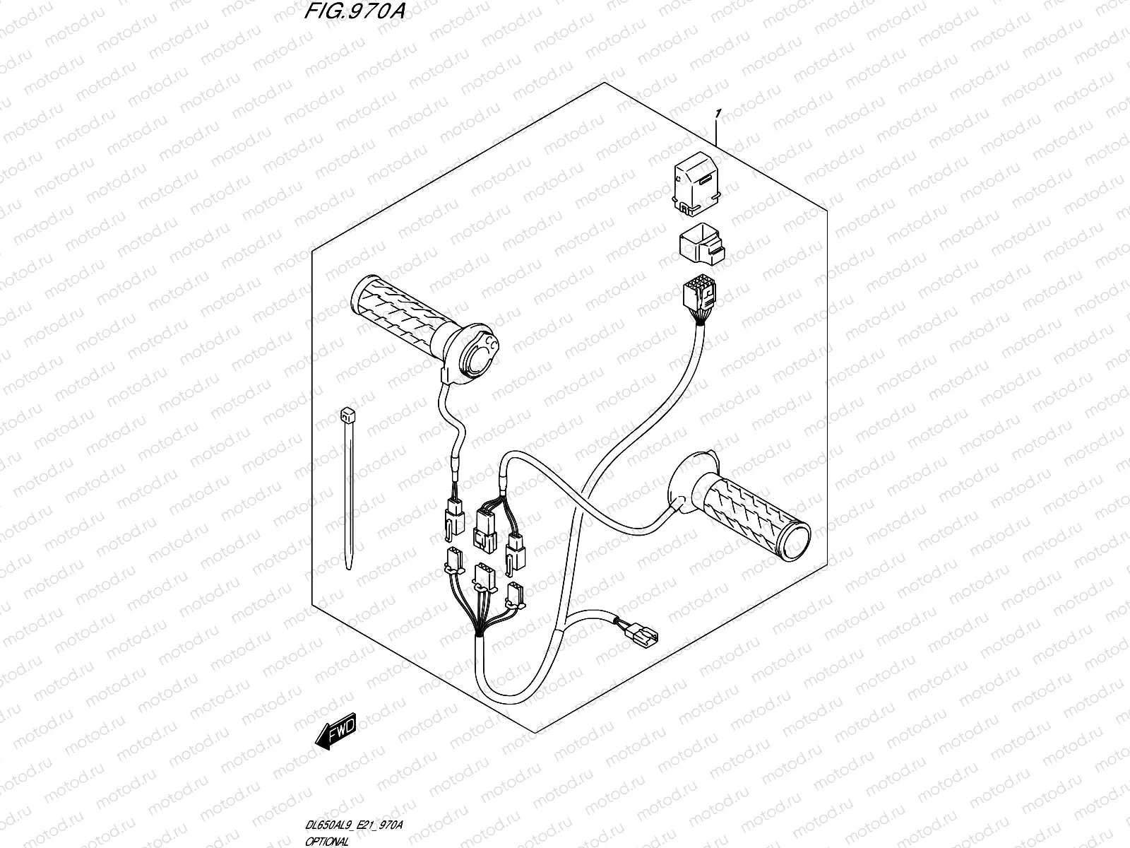 970A - OPTIONAL (GRIP HEATER SET)