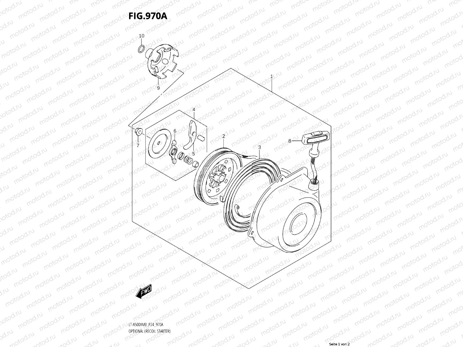 970A - OPTIONAL (RECOIL STARTER)