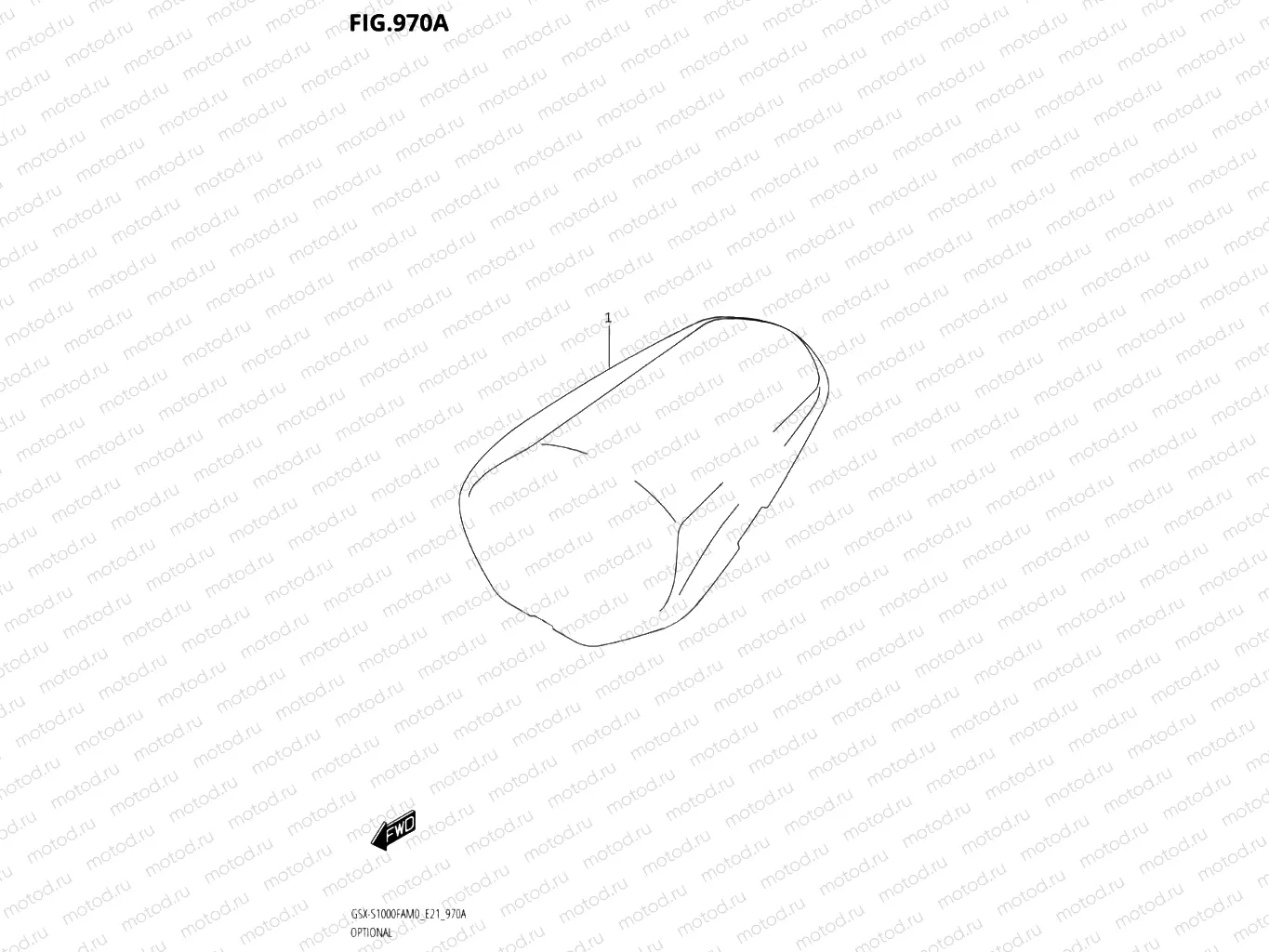 970A - OPTIONAL SEAT COVER