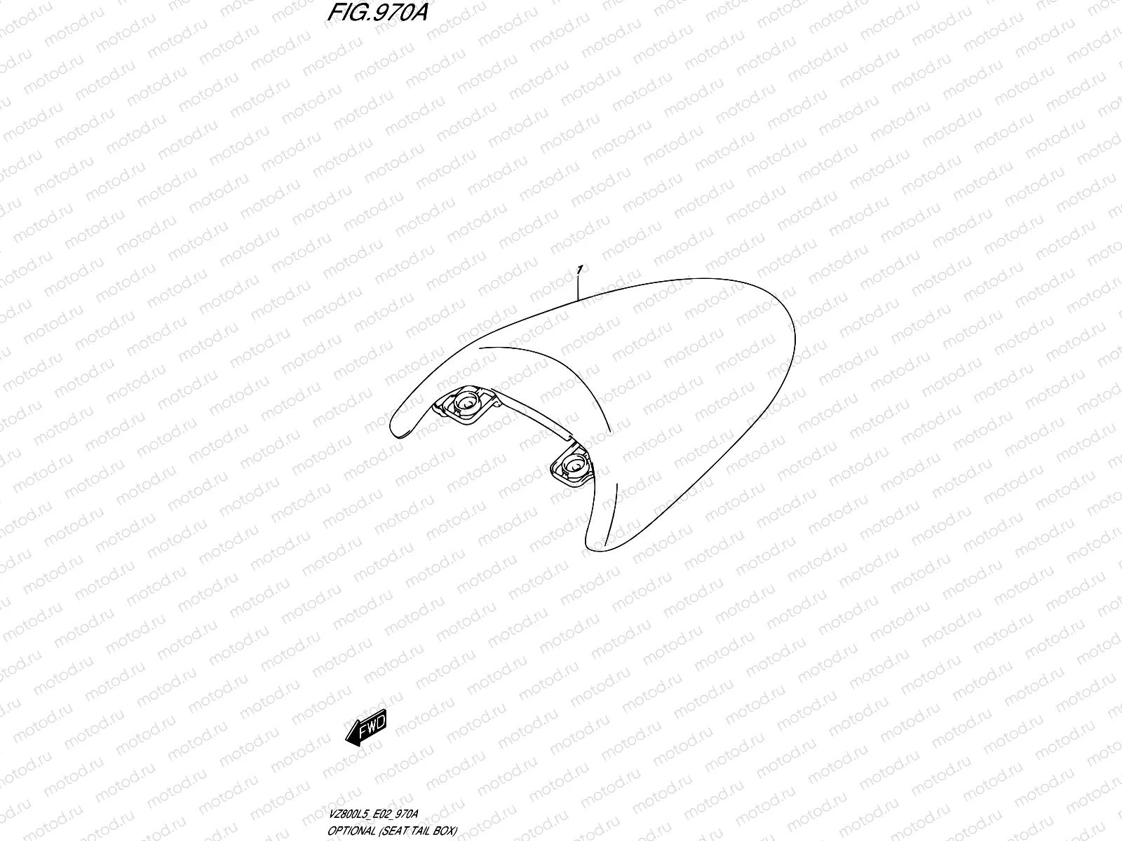 970A - OPTIONAL (SEAT TAIL BOX)